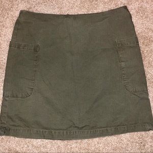 A NEW DAY Dark Green Skirt